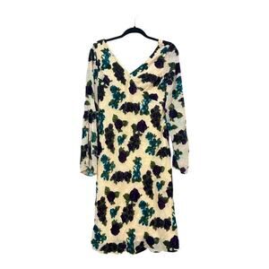Fiori Di Zucca Dress Women Large Vintage
